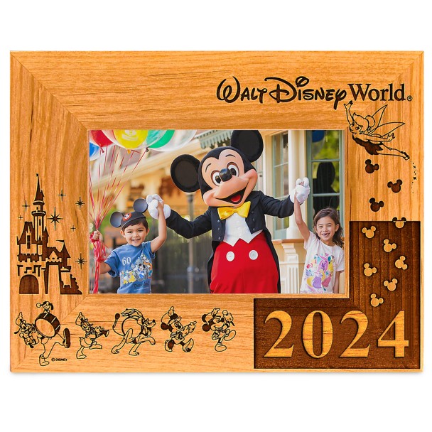Walt Disney World 2023 Photo Frame by Arribas – 4'' x 6'' – Personalized