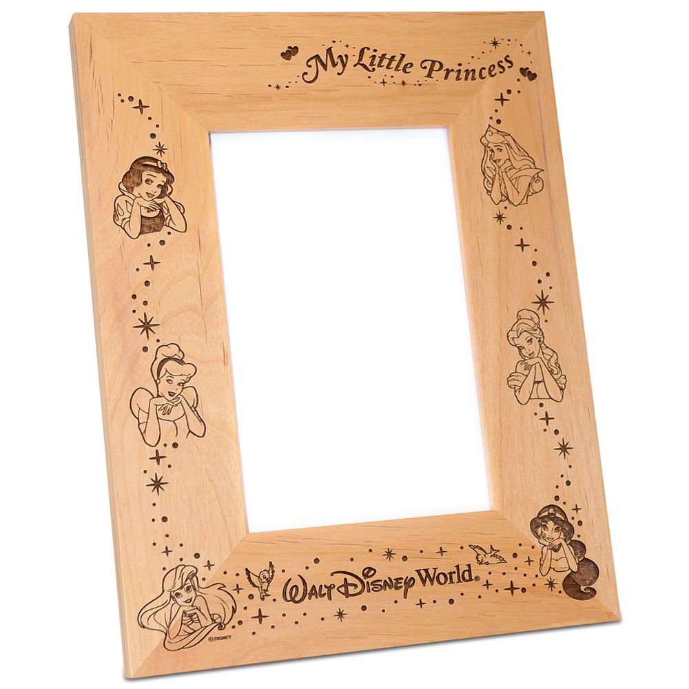 Walt Disney World Disney Princess Photo Frame by Arribas  Personalizable