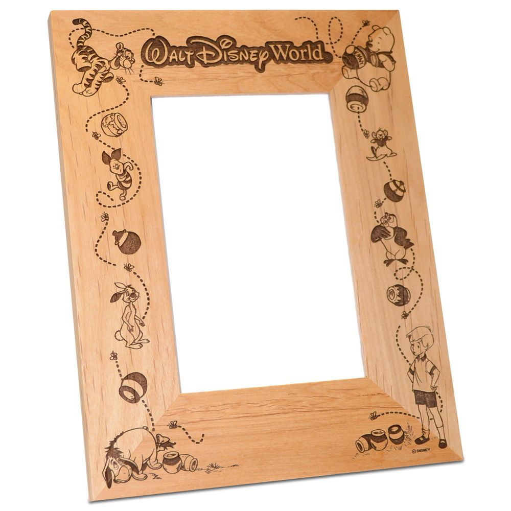 Walt Disney World Winnie the Pooh Photo Frame by Arribas  Personalizable