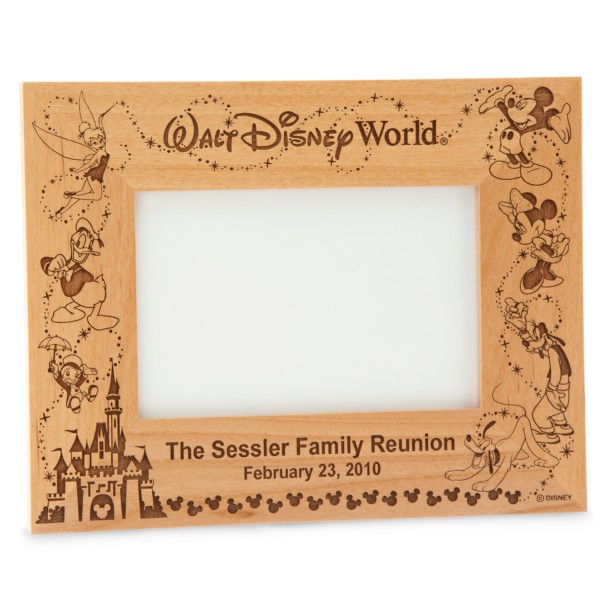 Walt Disney World Cinderella Castle Frame by Arribas – Personalizable