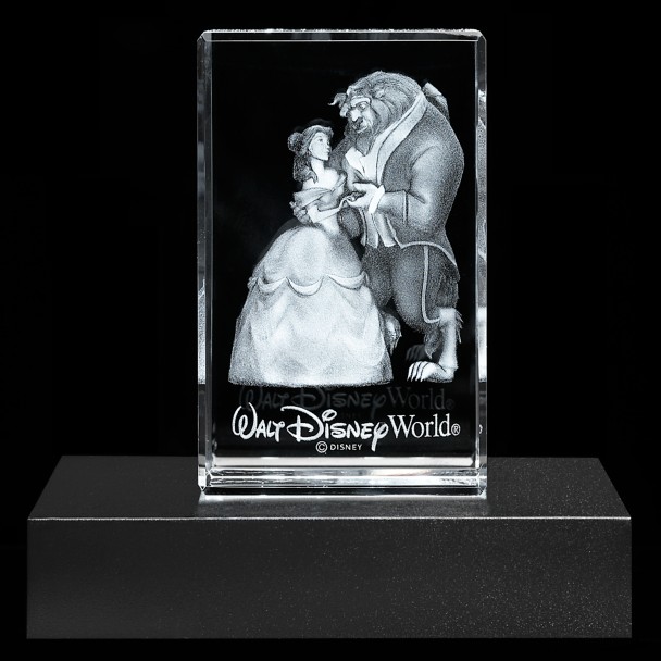 Beauty and the Beast Laser Cube by Arribas – Walt Disney World