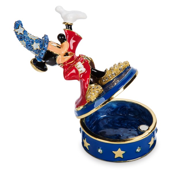Sorcerer Mickey Mouse Trinket Box by Arribas Brothers