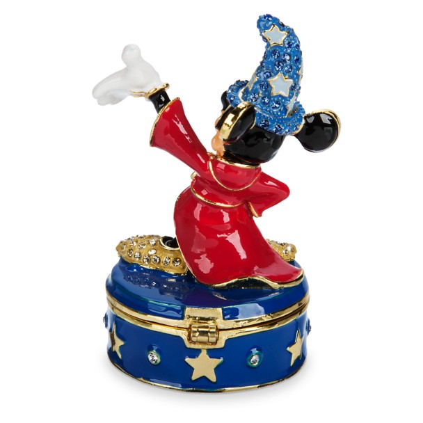 Sorcerer Mickey Mouse Trinket Box by Arribas Brothers