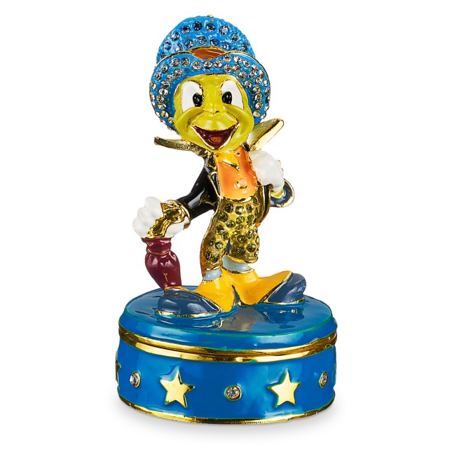Jiminy Cricket Trinket Box by Arribas Brothers