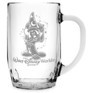 Sorcerer Mickey Mouse Glass Mug by Arribas – Large – Personalized