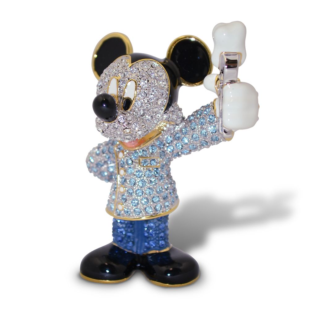 Mickey Mouse Dentist Jeweled Figurine by Arribas Brothers