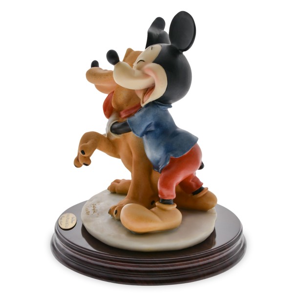 Mickey Mouse and Pluto Figurine by Giuseppe Armani