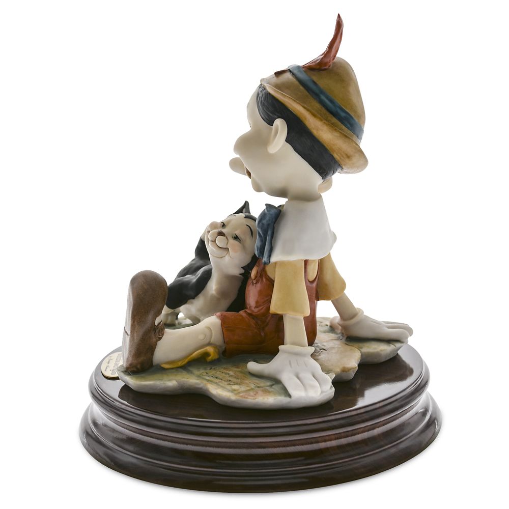 Pinocchio and Figaro Figure by Giuseppe Armani