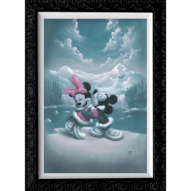 Mickey Mouse and Minnie ''Alaska Adventure'' Limited Edition Giclée by Noah