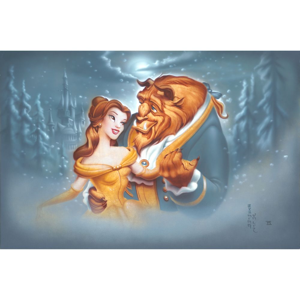 Beauty and the Beast Evening Waltz Limited Edition Gicle by Noah Official shopDisney