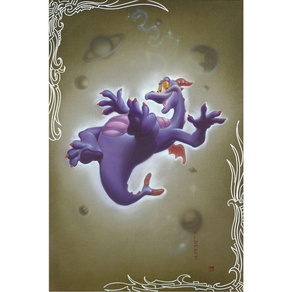 Disney Figment Limited Edition Giclee by Noah