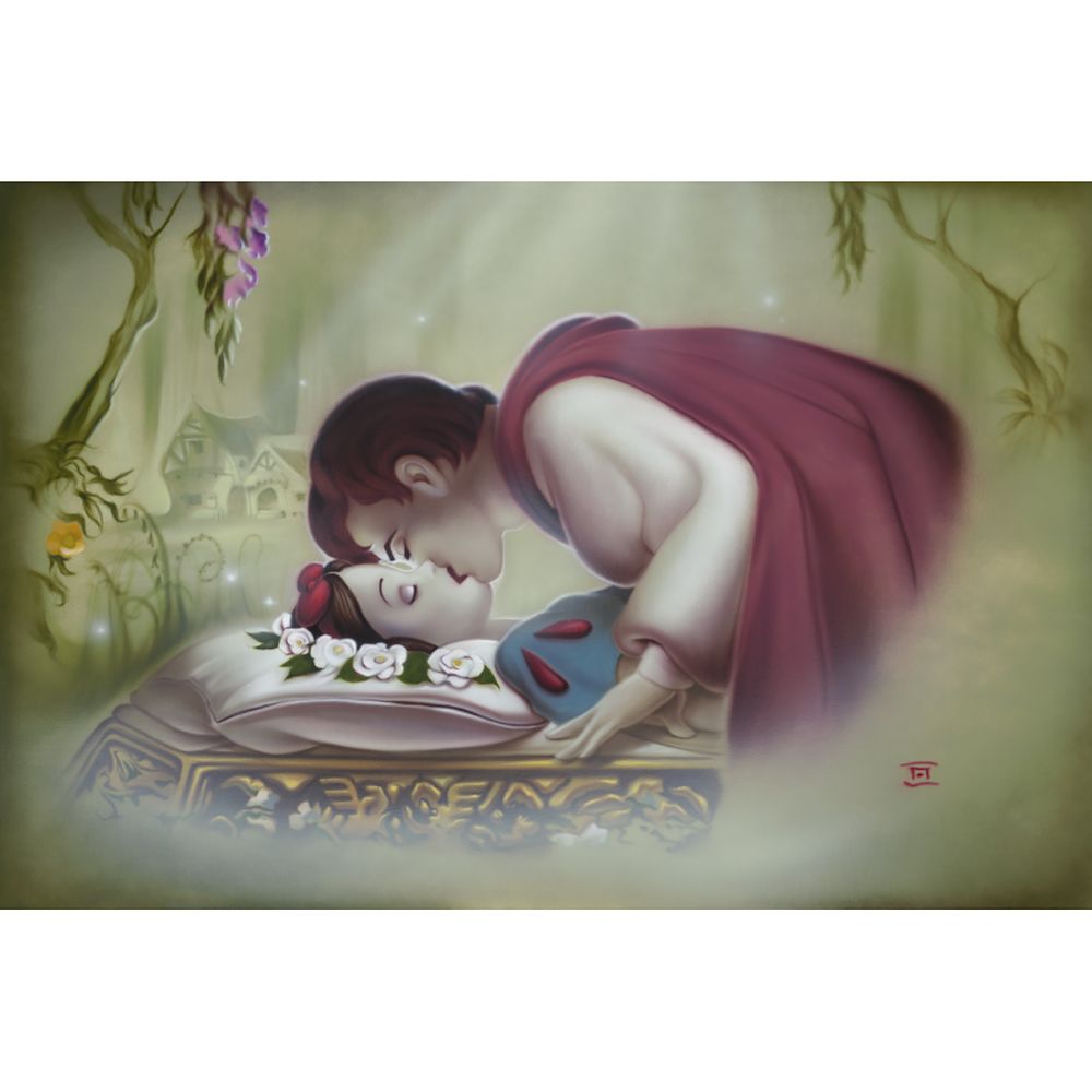 Disney Snow White True Loves Kiss Limited Edition Giclee by Noah