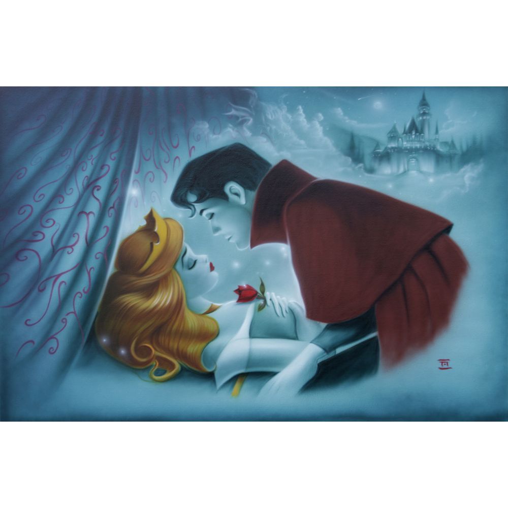 Disney Sleeping Beauty Awaking the Beauty Giclee by Noah