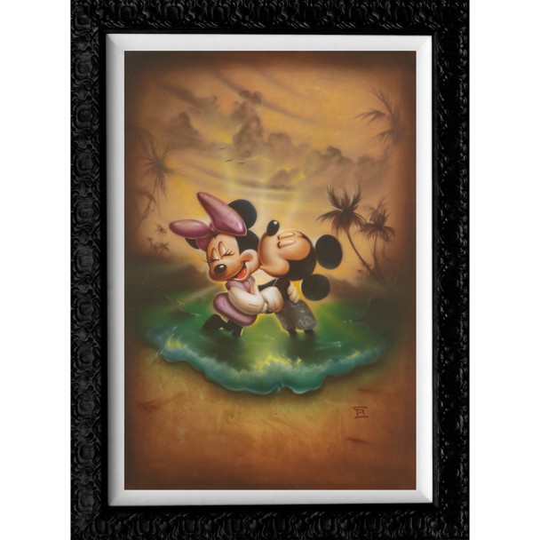 Mickey and Minnie Mouse ''Life With You Is a Dream'' Limited Edition Giclée by Noah