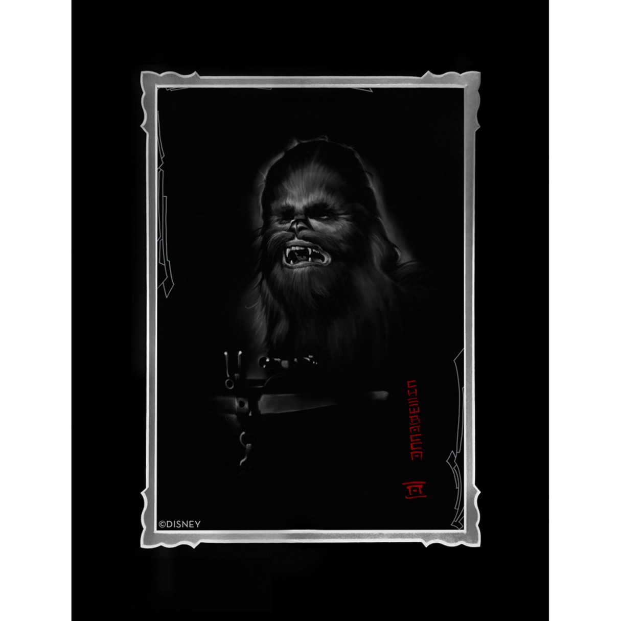 Chewbacca Deluxe Print by Noah