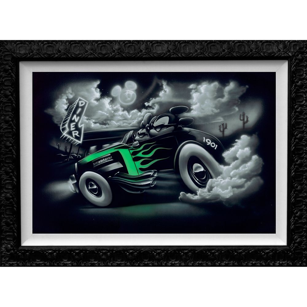 Disney Mickey Mouse Out for a Cruise with My Girl Limited Edition Giclee by Noah