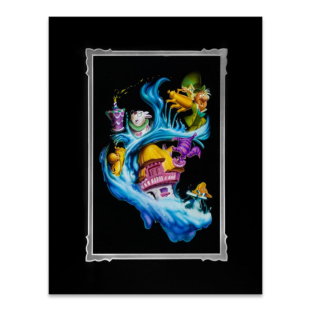 Disney Alice in Wonderland Madness Into Wonder Deluxe Print by Noah