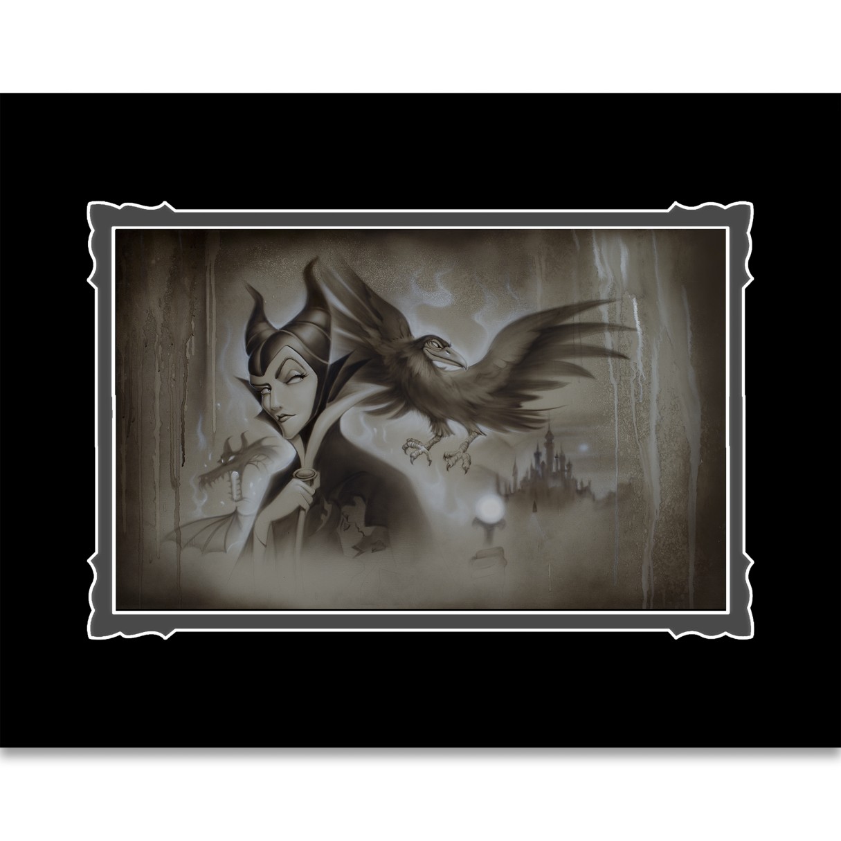 Maleficent ''My Pet You Are My Last Hope'' Deluxe Print by Noah