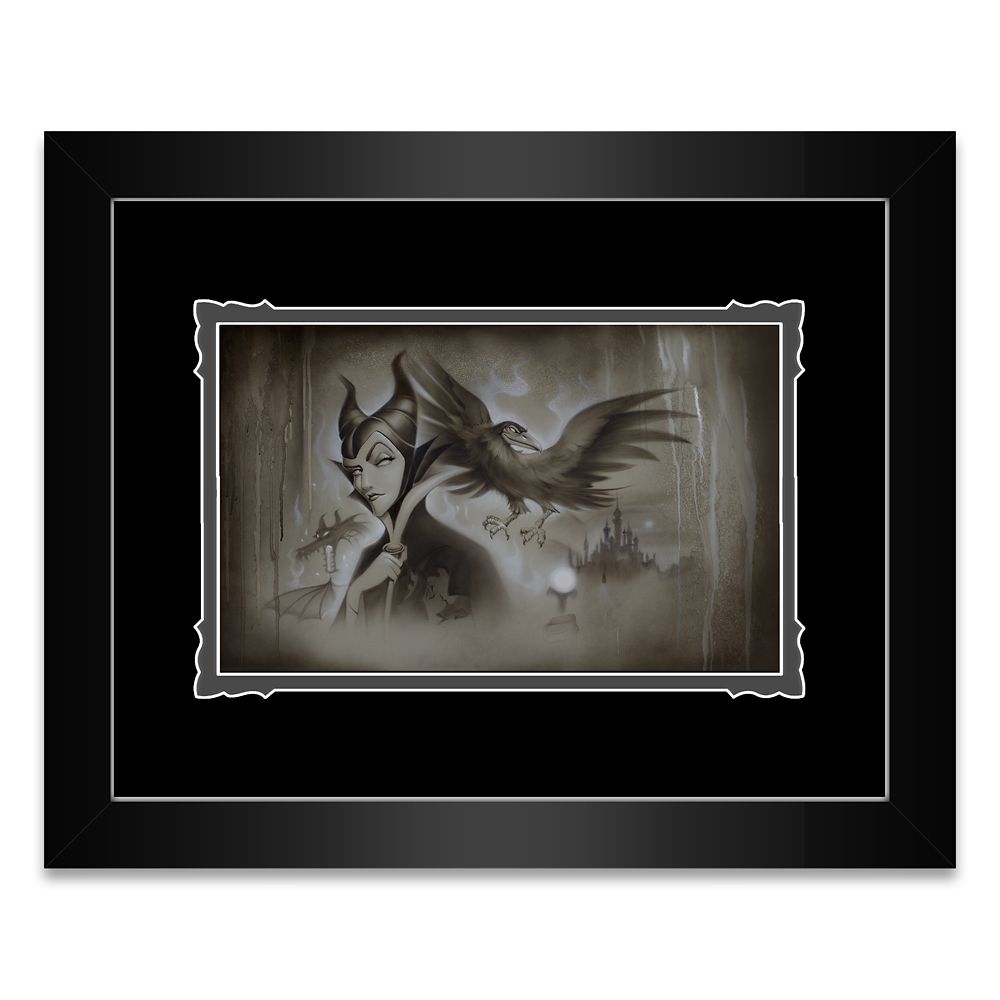 Maleficent My Pet You Are My Last Hope Framed Deluxe Print by Noah Official shopDisney