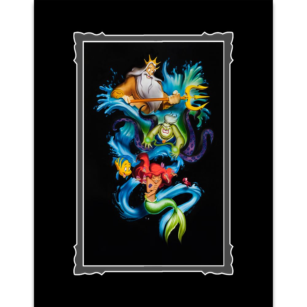 The Little Mermaid ''Ariel's Innocence'' Deluxe Print by Noah