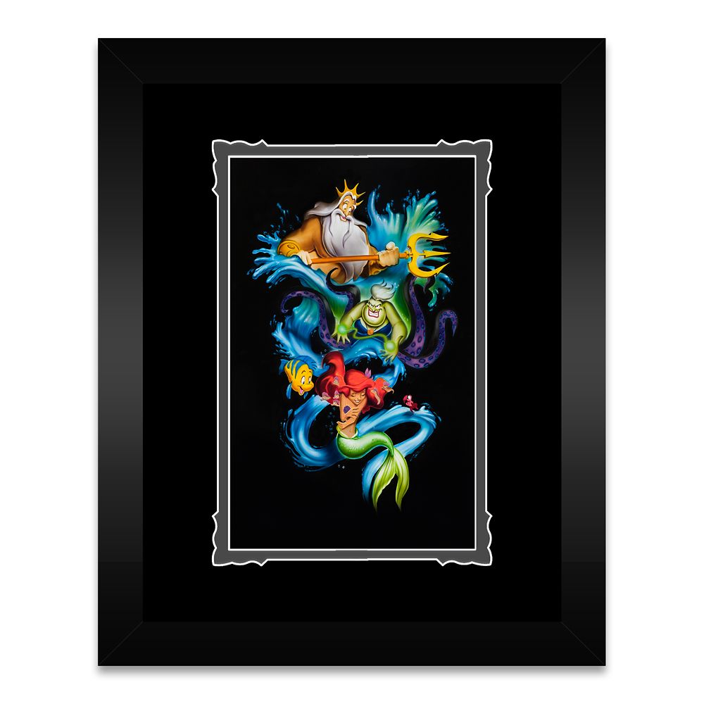 The Little Mermaid Ariels Innocence Framed Deluxe Print by Noah Official shopDisney