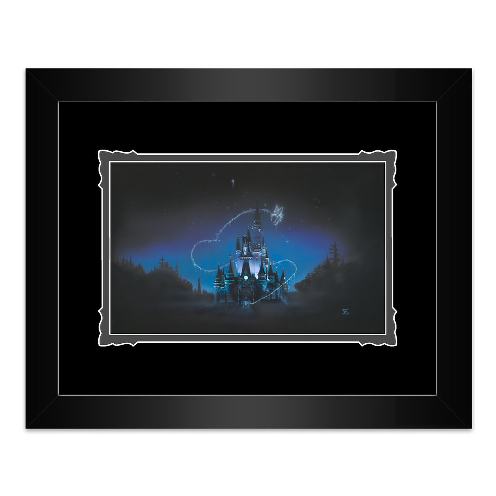 Cinderella Castle 40 Magical Years Framed Deluxe Print by Noah Official shopDisney