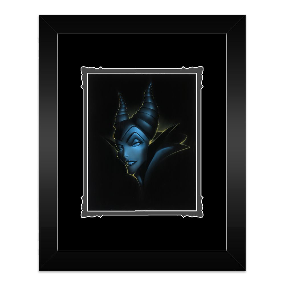 Disney Villains Maleficent Framed Deluxe Print by Noah