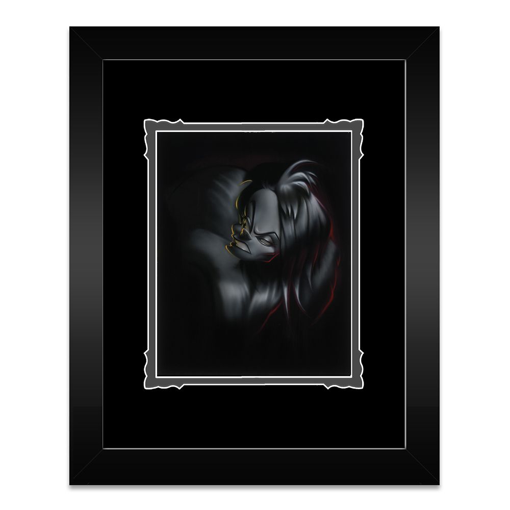 Disney Villain Cruella Framed Deluxe Print by Noah