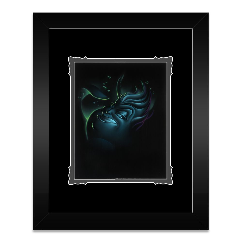Villain Ursula Framed Deluxe Print by Noah Official shopDisney