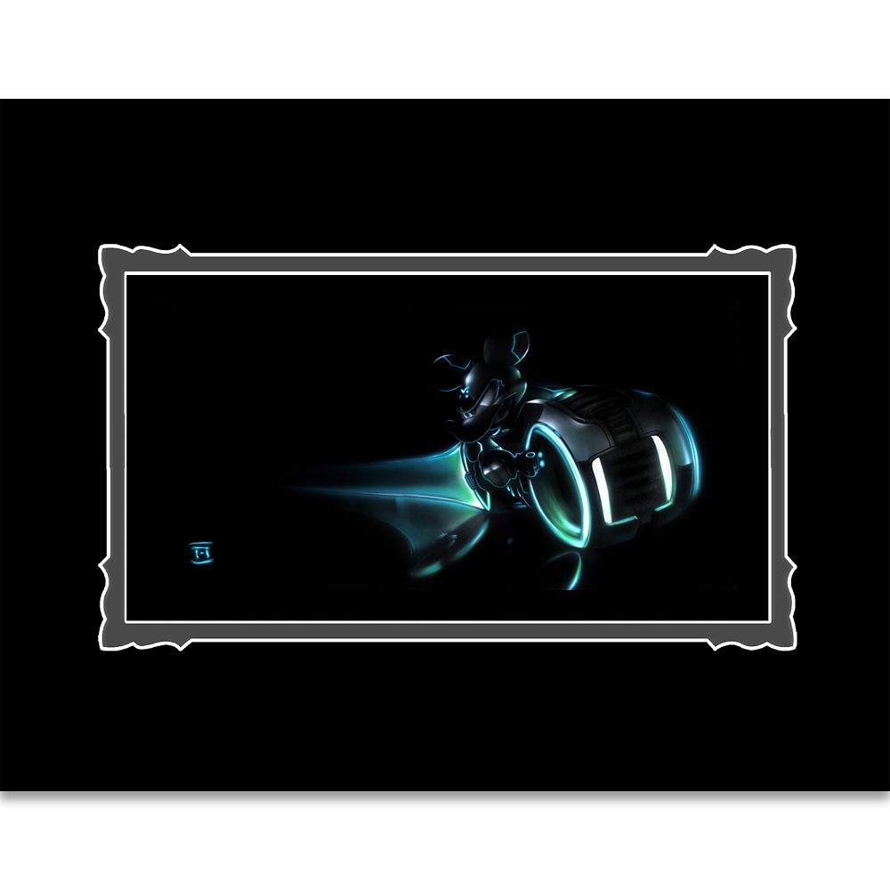 Mickey Mouse Mickey LightCycle Deluxe Print By Noah ShopDisney