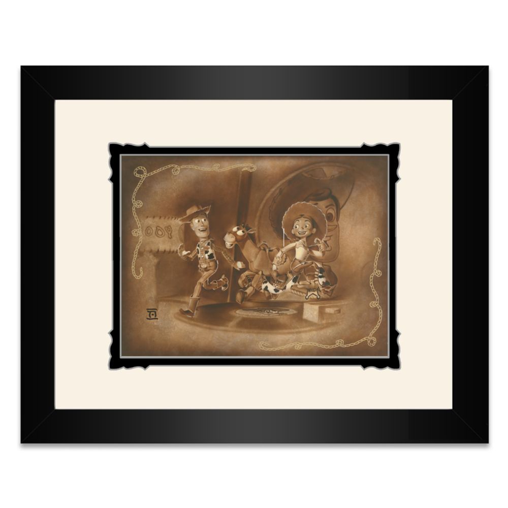 Toy Story Round Up Gang Framed Deluxe Print by Noah Official shopDisney