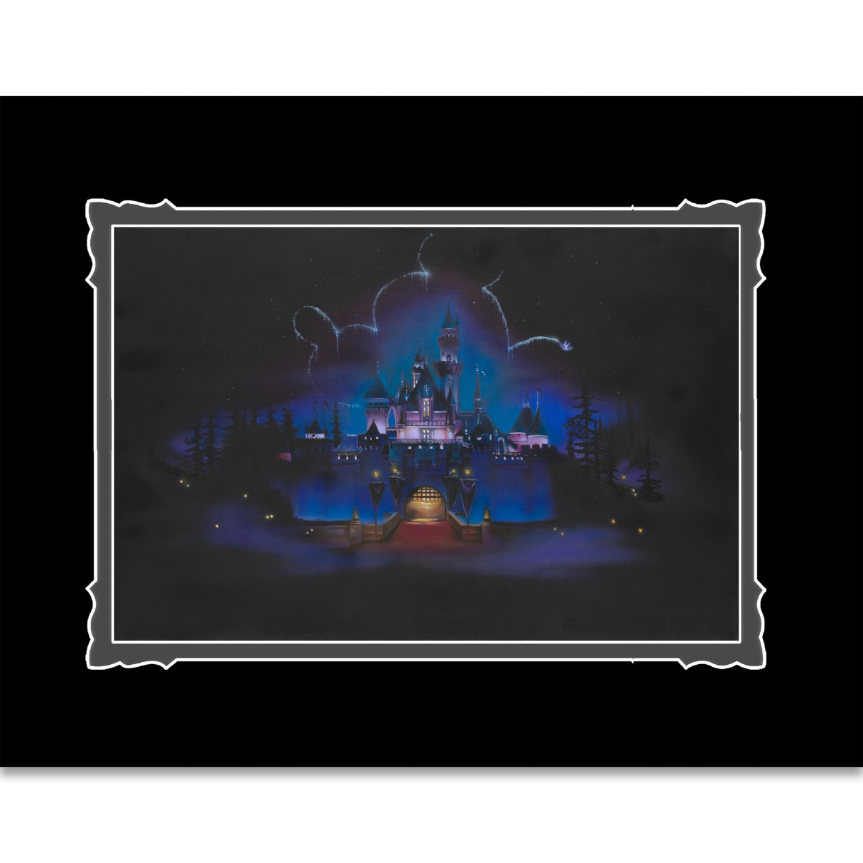 Disneyland ''While Everyone Sleeps'' Deluxe Print by Noah