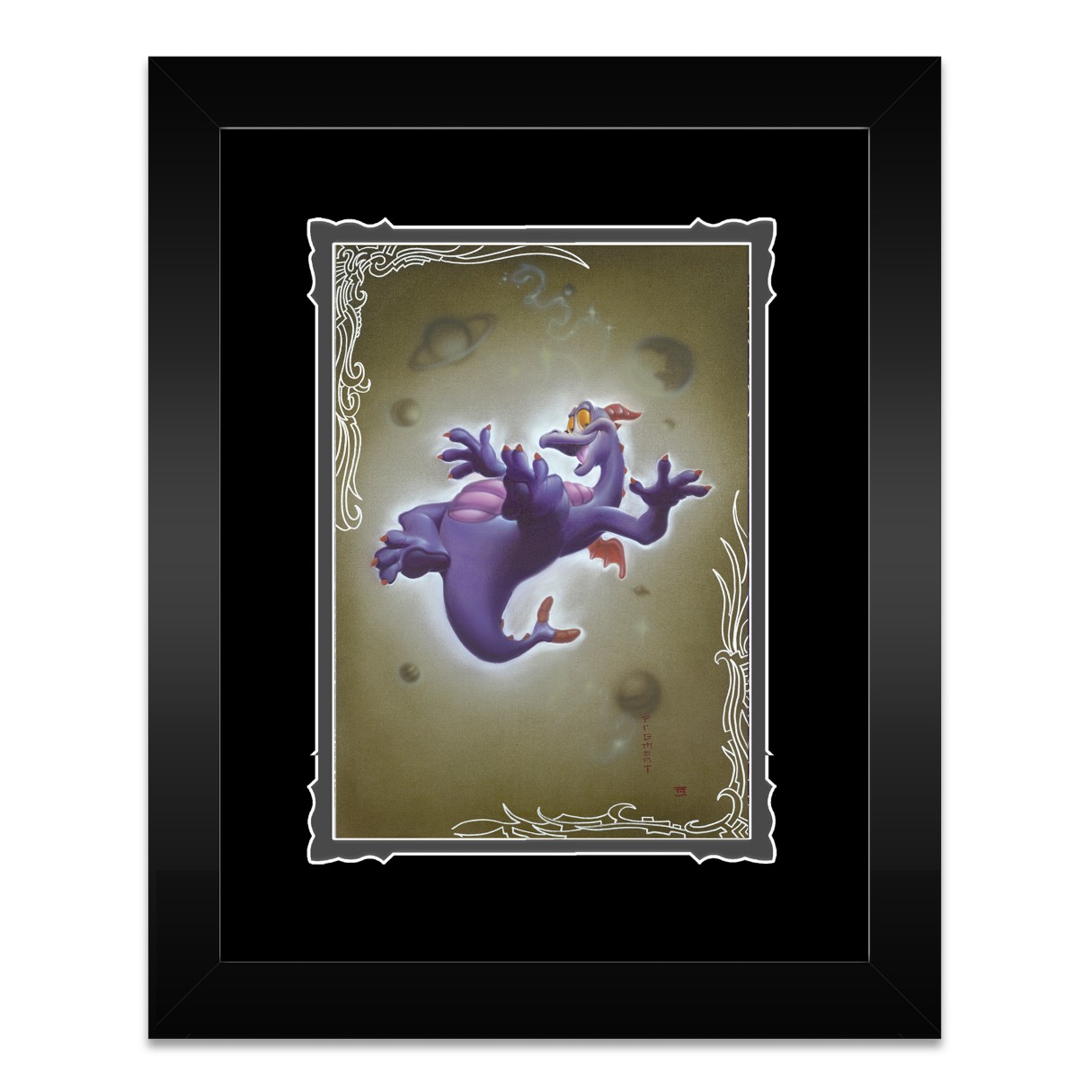 ''Figment'' Framed Deluxe Print by Noah