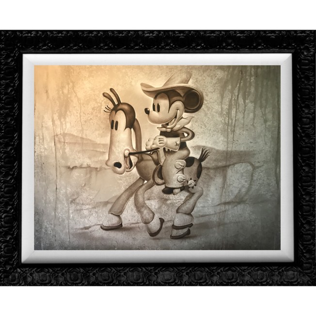 Mickey Mouse ''There's a New Sheriff in Town'' Giclée by Noah