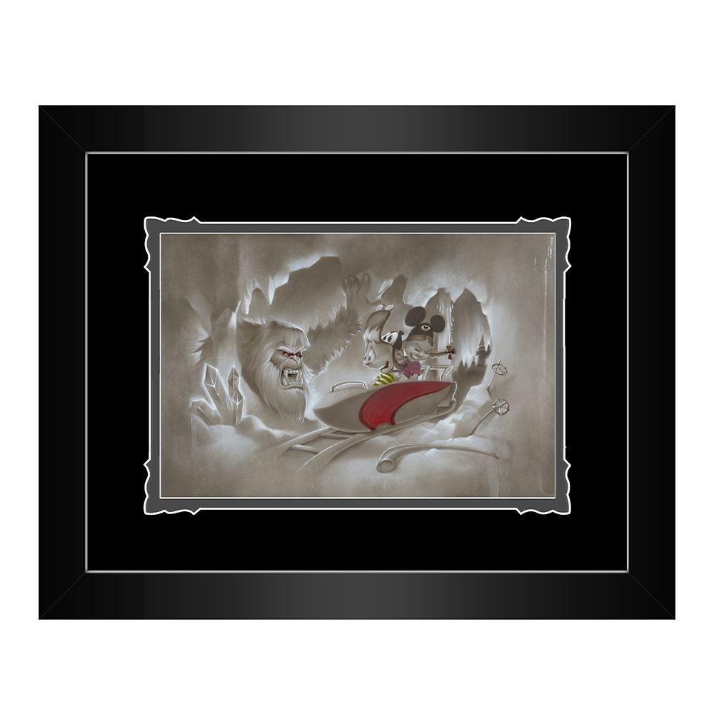 Yeti-Or-Not Framed Deluxe Print by Noah Official shopDisney