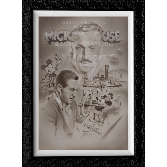 Steamboat Willie ''Full Steam Ahead'' Limited Edition Giclée by Noah