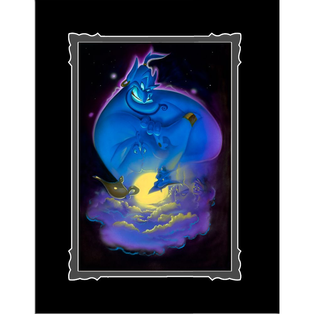 Disney Aladdin Your Wish is My Command Deluxe Print by Noah