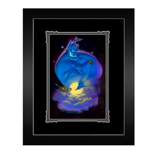 Aladdin ''Your Wish is My Command'' Framed Deluxe Print by Noah