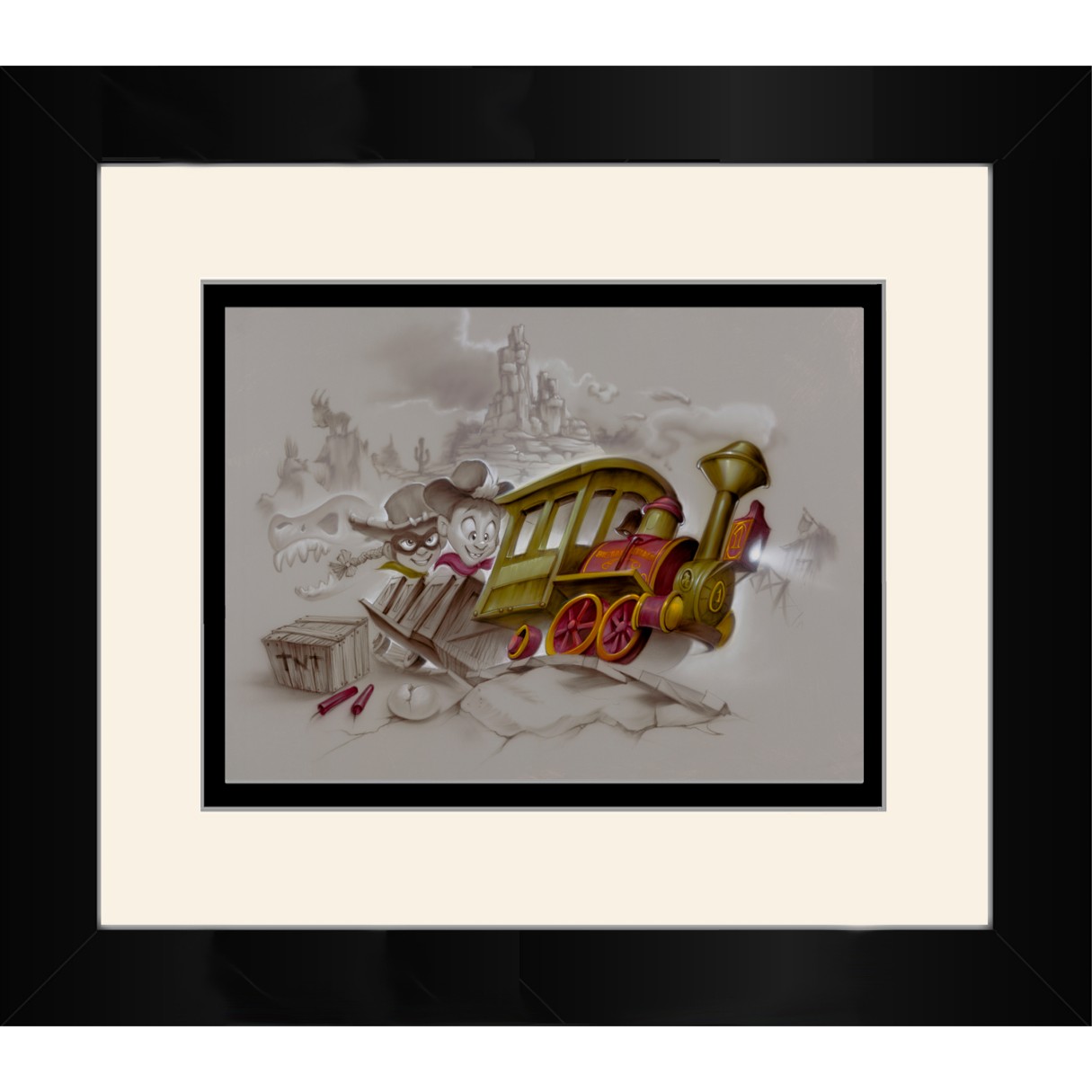''Growing Up'' Framed Deluxe Print by Noah