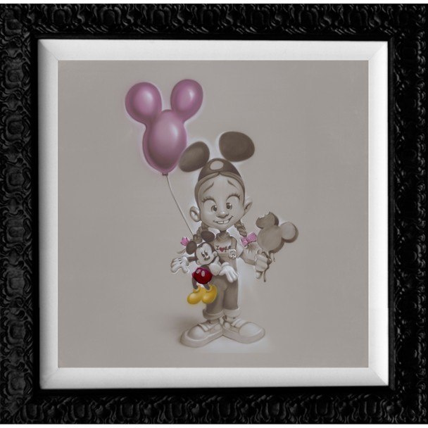 ''Making Mickey Memories'' Limited Edition Giclée Canvas by Noah