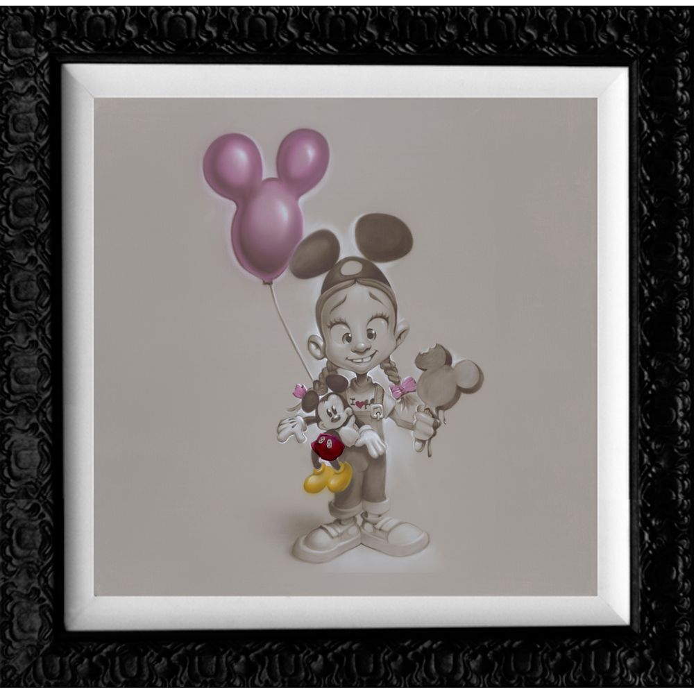 Disney Making Mickey Memories Limited Edition Giclee Canvas by Noah