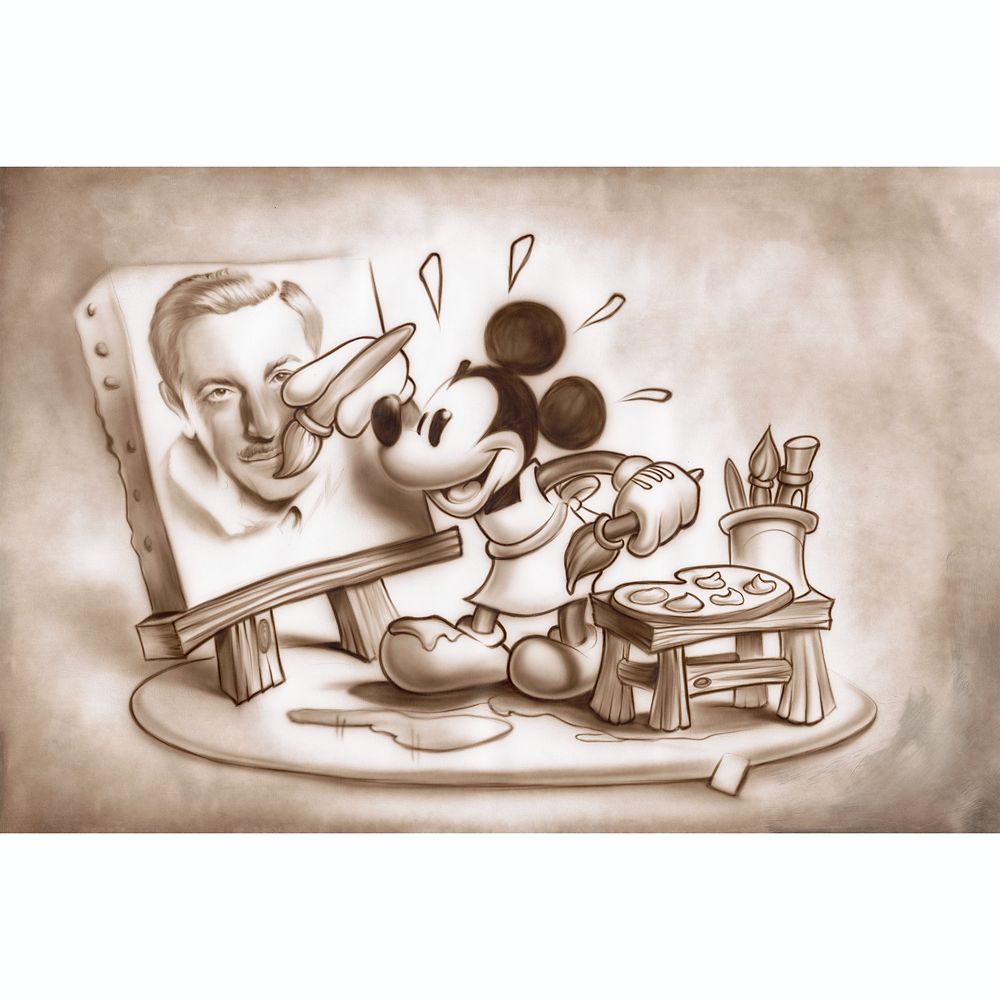 Mickey Mouse A Stroke of Genius Gicle by Noah Official shopDisney
