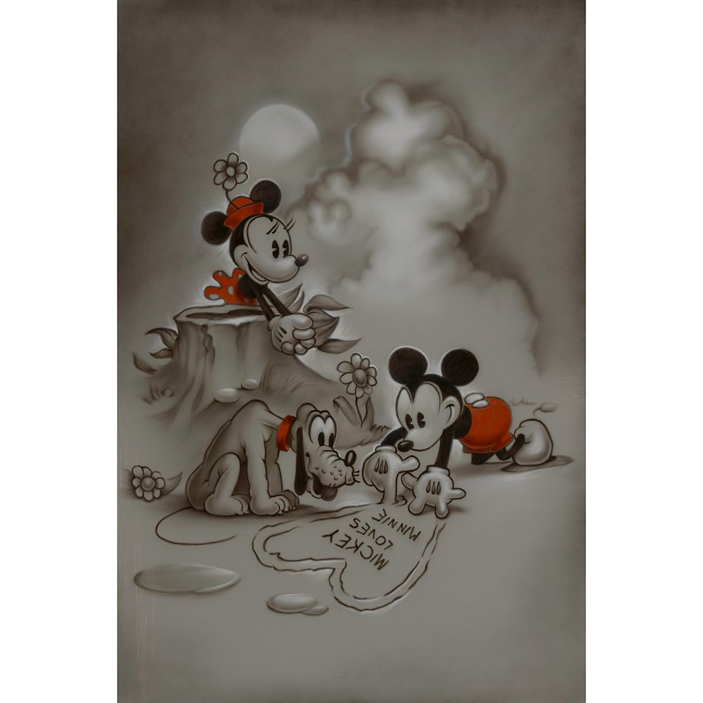 Mickey and Minnie Mouse Mickey Loves Minnie Gicle by Noah Official shopDisney