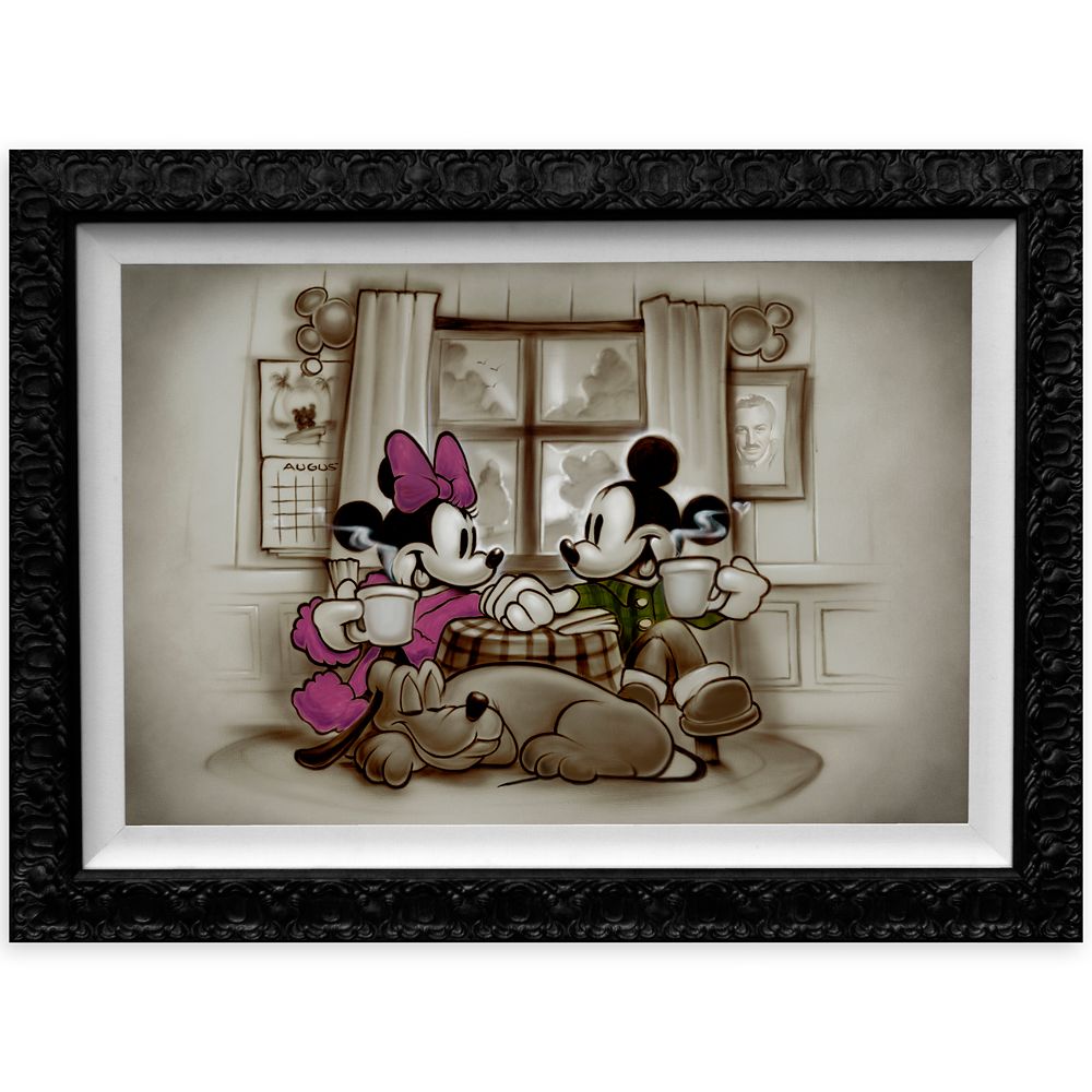 Mickey and Minnie Mouse Home is Where Life Makes Up Its Mind Special Limited Edition Gicle by Noah Official shopDisney