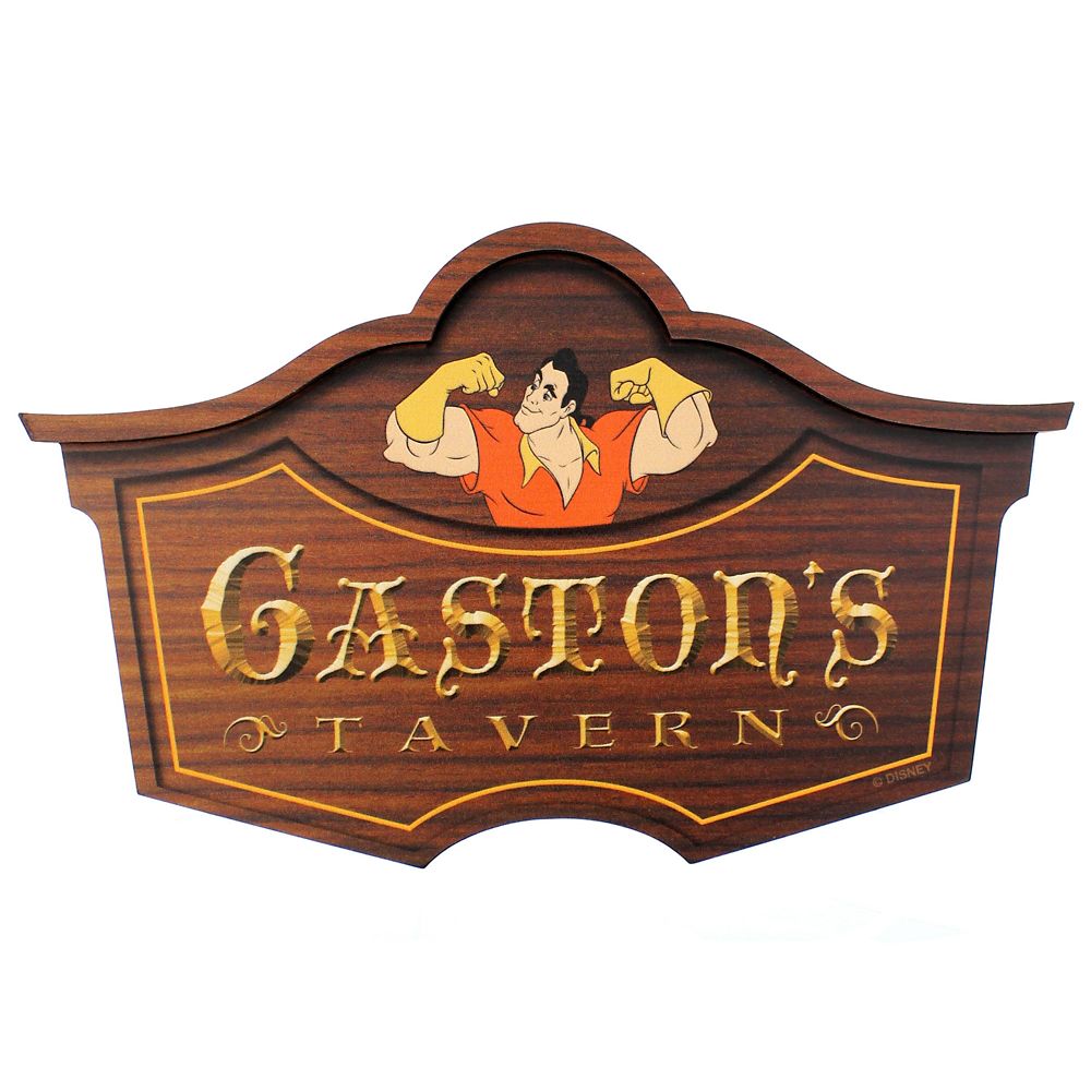 Gastons Tavern Wall Sign  Walt Disney World