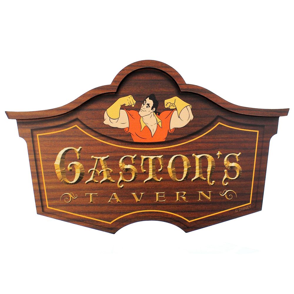 Gaston s Tavern Wall Sign Walt Disney World ShopDisney