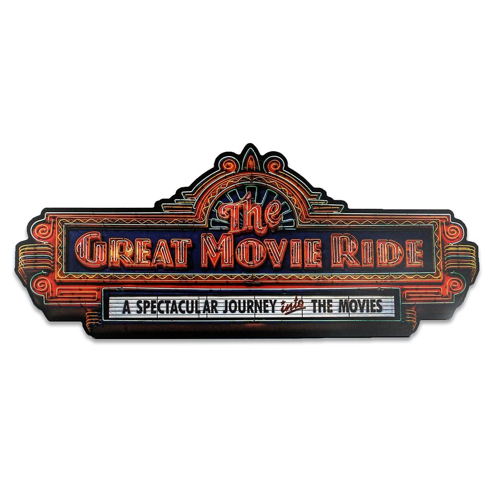 The Great Movie Ride Wall Sign Official shopDisney