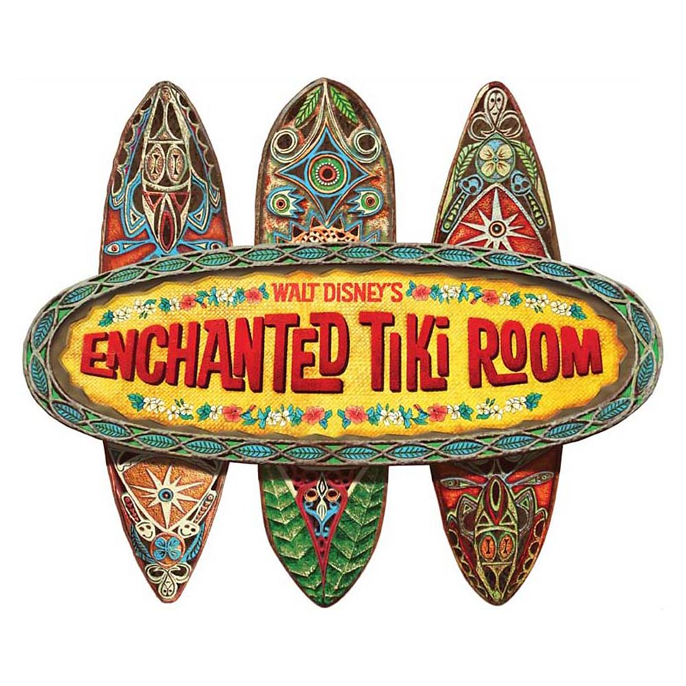 The Enchanted Tiki Room Wall Sign Shopdisney