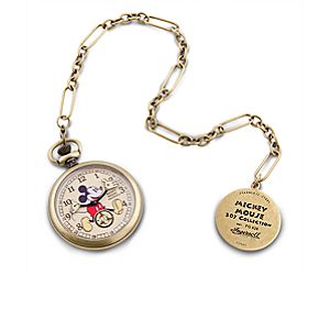 Mickey Mouse Pocket Watch Replica for Adults by Ingersoll