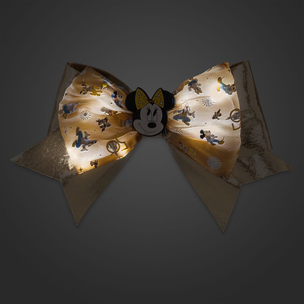 Minnie Mouse Light-Up Hair Bow – Walt Disney World 50th Anniversary